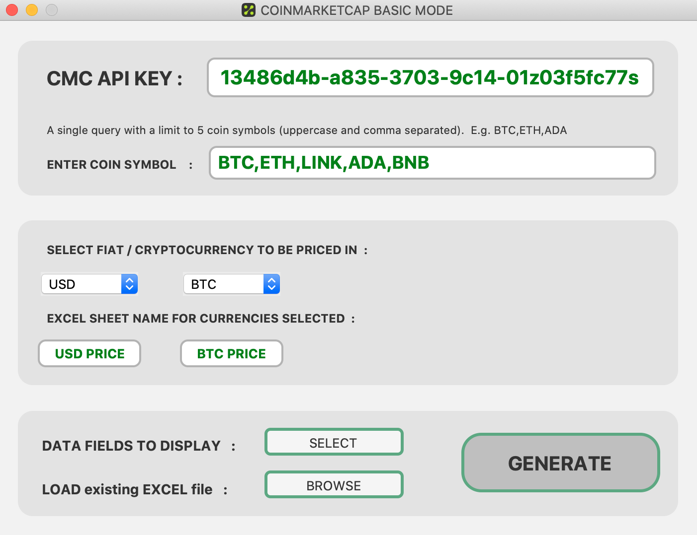 CoinMarketCap Basic Mode Image